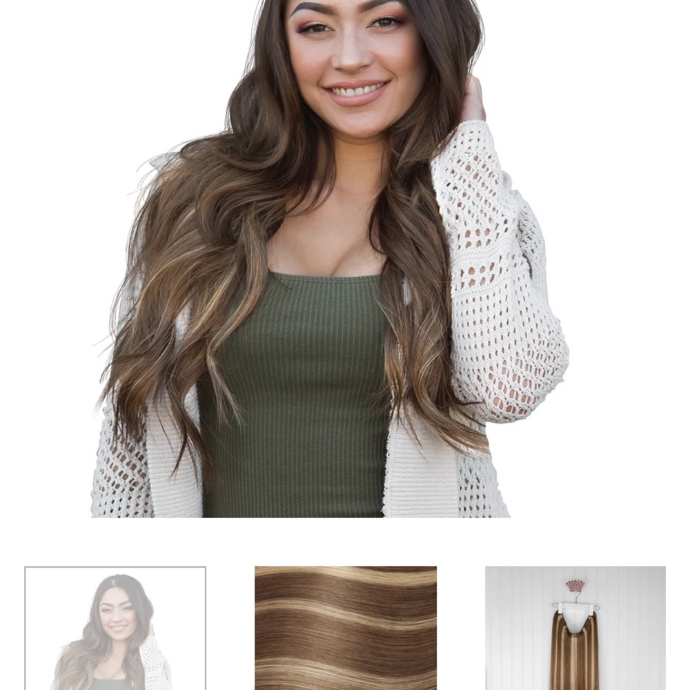 Hidden crown halo extensions